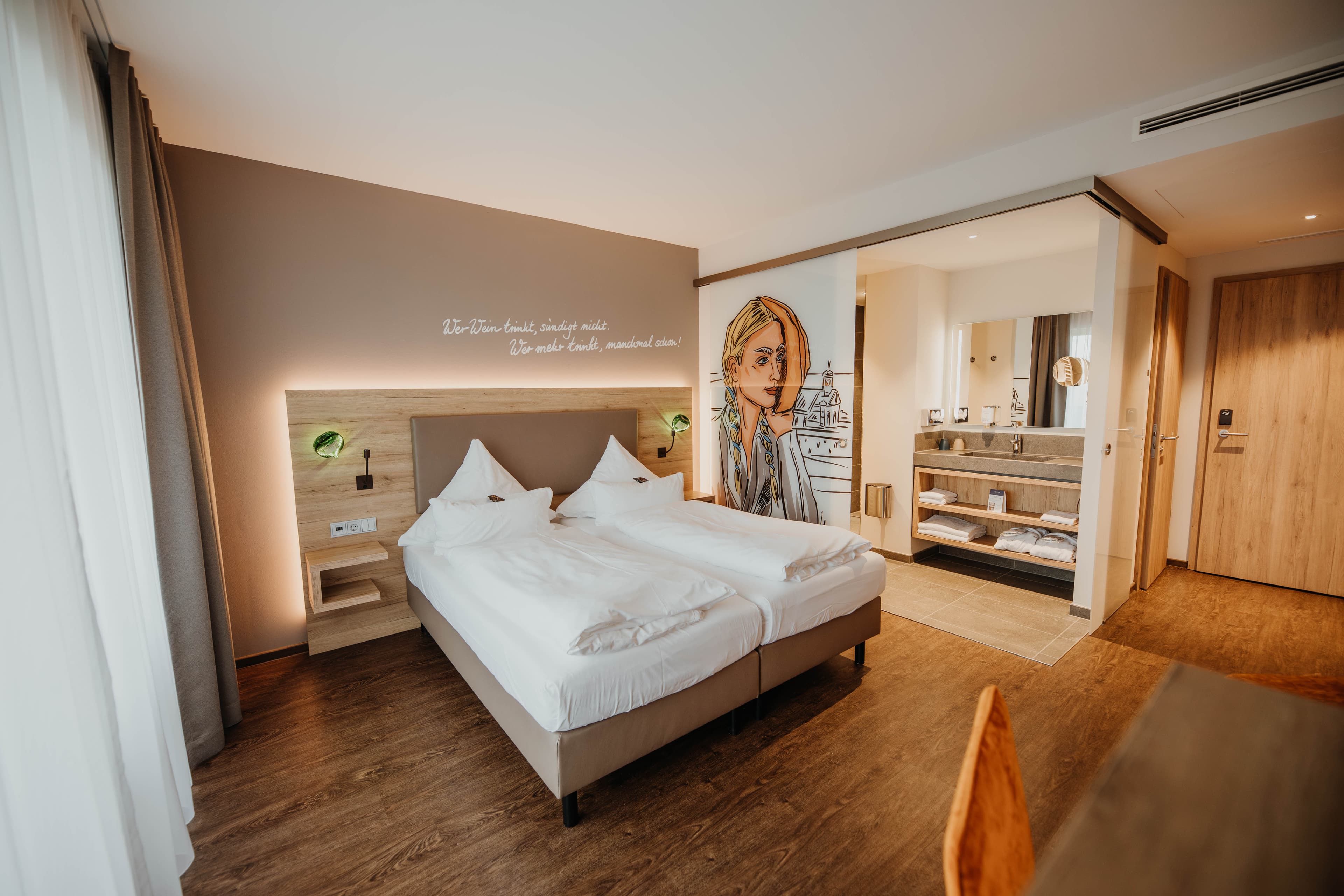 Kamer in Weingut Römmert met Frankische charme